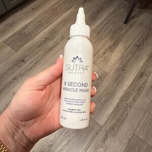 Sutra Beauty 8 Second Miracle Mask 4oz Instant Hair Treatment Paraben Free